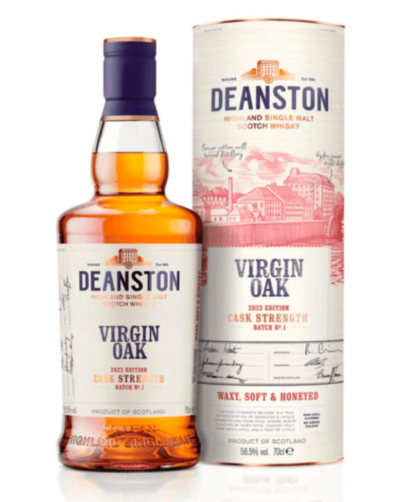 Deanston Virgin Oak Cask Strength Batch 1 - Premium Whisky from Deanston - Shop now at Whiskery