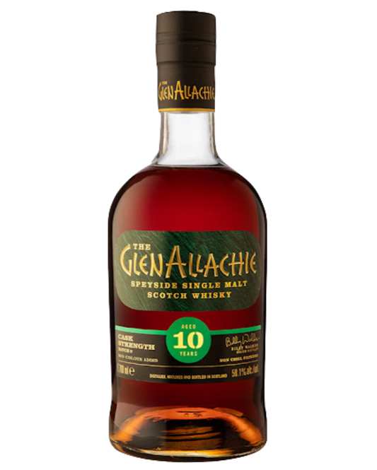GlenAllachie 10 Year Old Cask Strength (Batch 9) - Premium Single Malt Whisky from GlenAllachie - Shop now at Whiskery