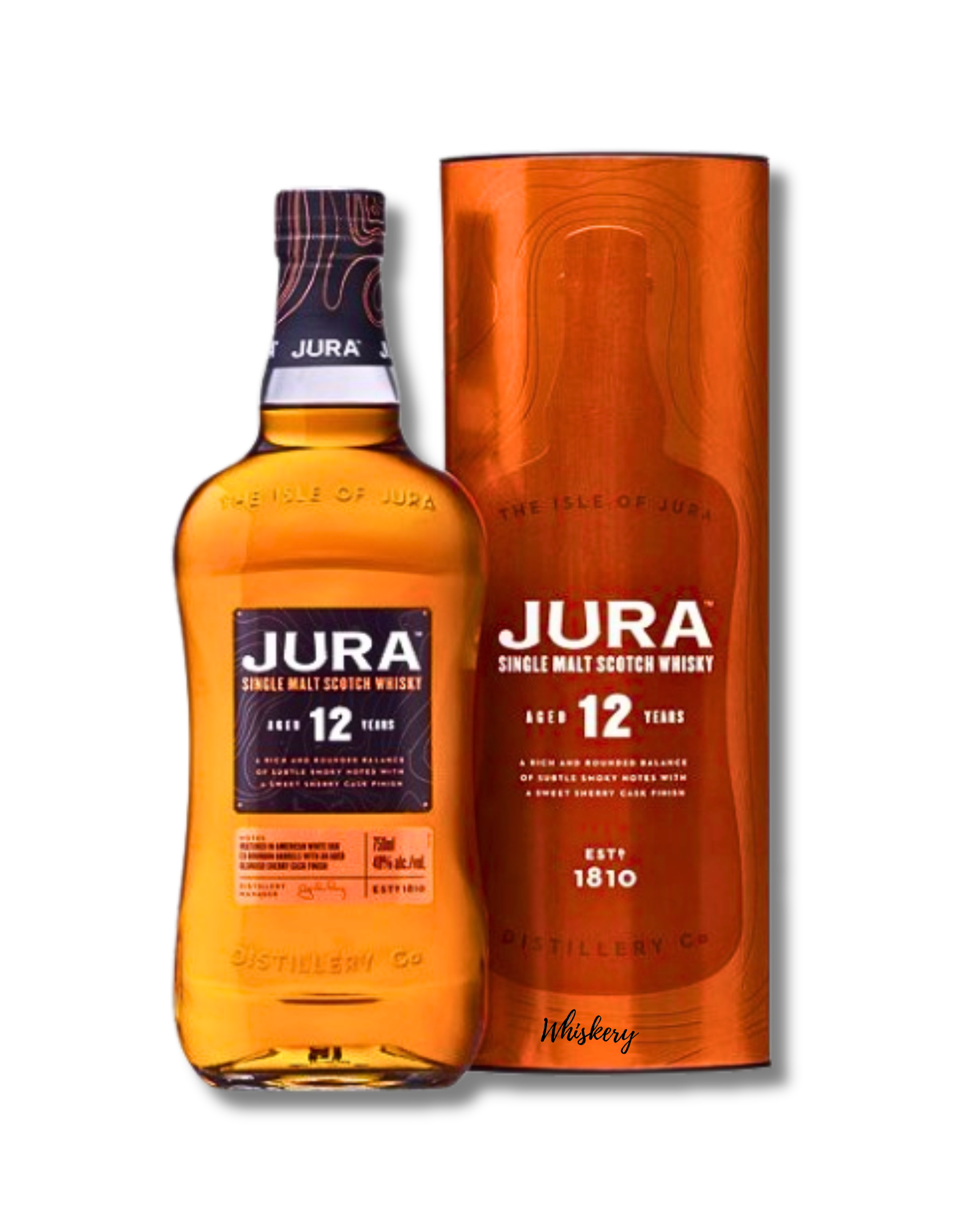 Jura 12 Year Old - Premium Single Malt Whisky from Jura - Shop now at Whiskery