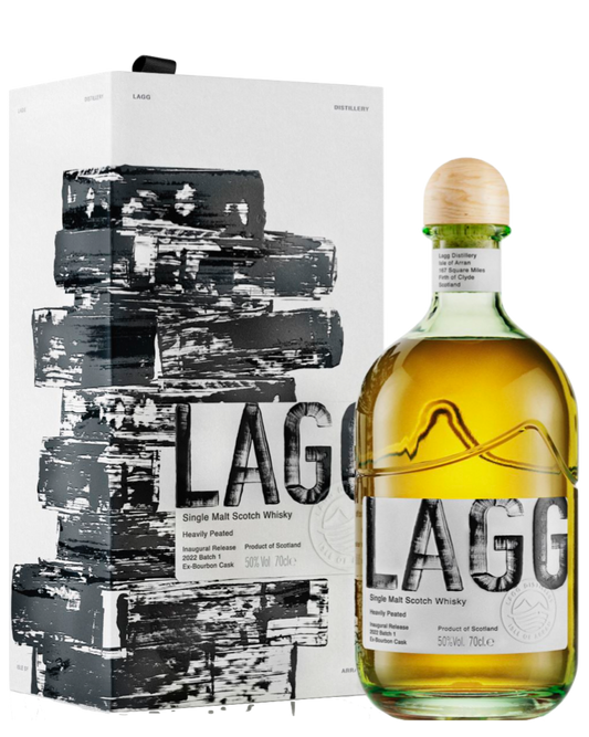 LAGG Distillery Inaugural RELEASE BATCH #1 - Premium Single Malt from Arran - Shop now at Whiskery