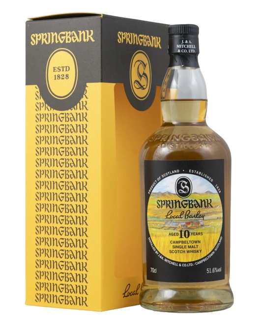 Springbank Local Barley 10 Year Old  (2021), 51.6% - Premium Whisky from Springbank - Shop now at Whiskery