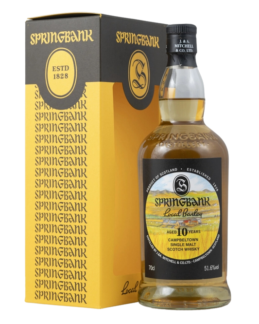 Springbank Local Barley 10 Year Old  (2021), 51.6% - Premium Single Malt Whisky from Springbank - Shop now at Whiskery