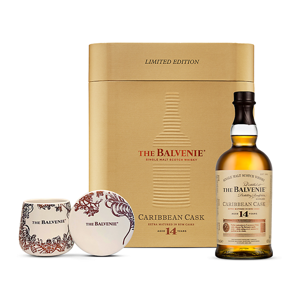 The Balvenie 14 Year Old Caribbean Cask Giftpack - Premium Giftpack from The Balvenie - Shop now at Whiskery