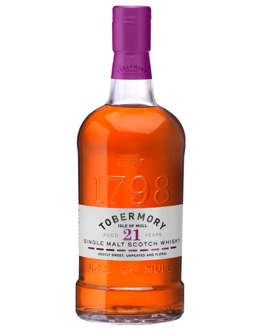 Tobermory 21 Year Old - Premium Single Malt from Tobermory - Shop now at Whiskery