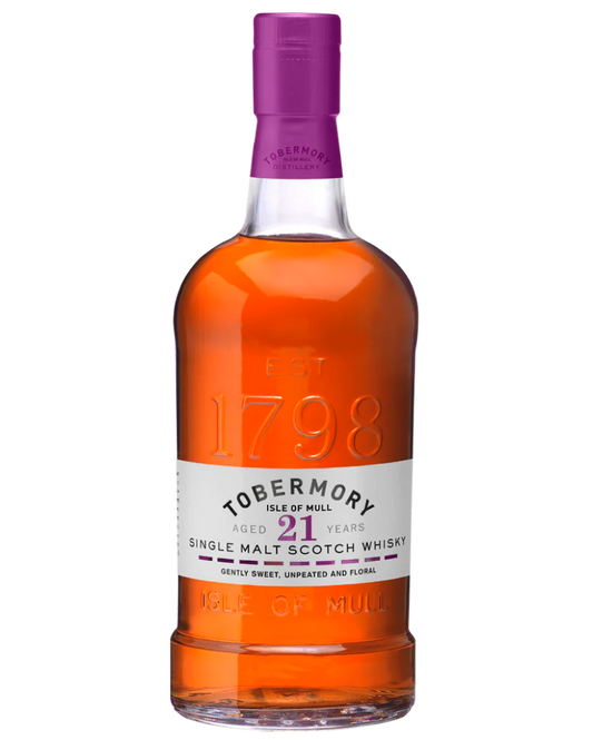 Tobermory 21 Year Old - Premium Single Malt Whisky from Tobermory - Shop now at Whiskery