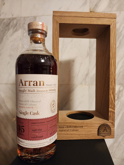 Arran Limited Edition Single Cask, 25 Years Old, 1996 Cask No. #892