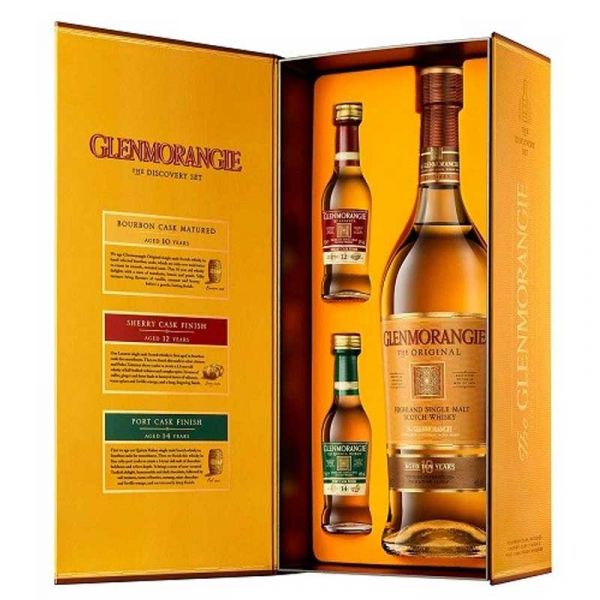 Glenmorangie The Original, 10 Year Old Discovery Pack - Premium Giftpack from Glenmorangie - Shop now at Whiskery