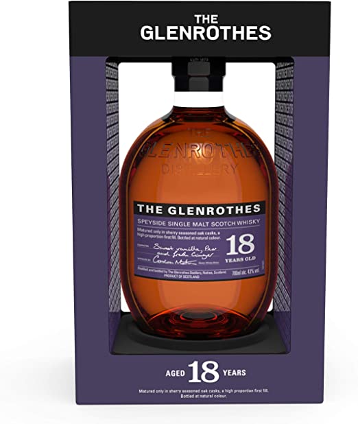 The Glenrothes 18YO - Premium Single Malt Whisky from The Glenrothes - Shop now at Whiskery