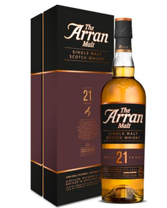 Arran 21 Year Old Limited Edition First Release - Premium Single Malt Whisky from Arran - Shop now at Whiskery