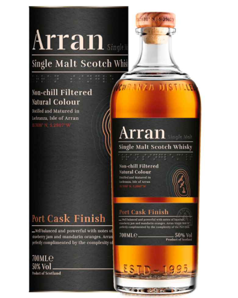 Arran Port Cask Finish - Premium Whisky from Arran - Shop now at Whiskery