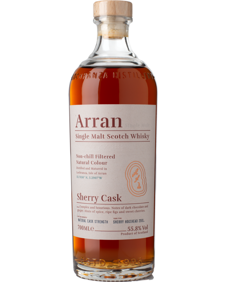 Arran Sherry Cask, The Bodega - Premium Single Malt Whisky from Arran - Shop now at Whiskery