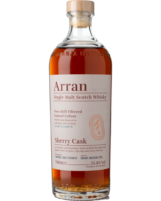 Arran Sherry Cask, The Bodega - Premium Single Malt Whisky from Arran - Shop now at Whiskery