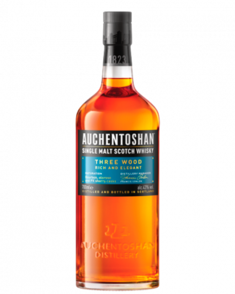 Auchentoshan Three Wood - Premium Single Malt Whisky from Auchentoshan - Shop now at Whiskery