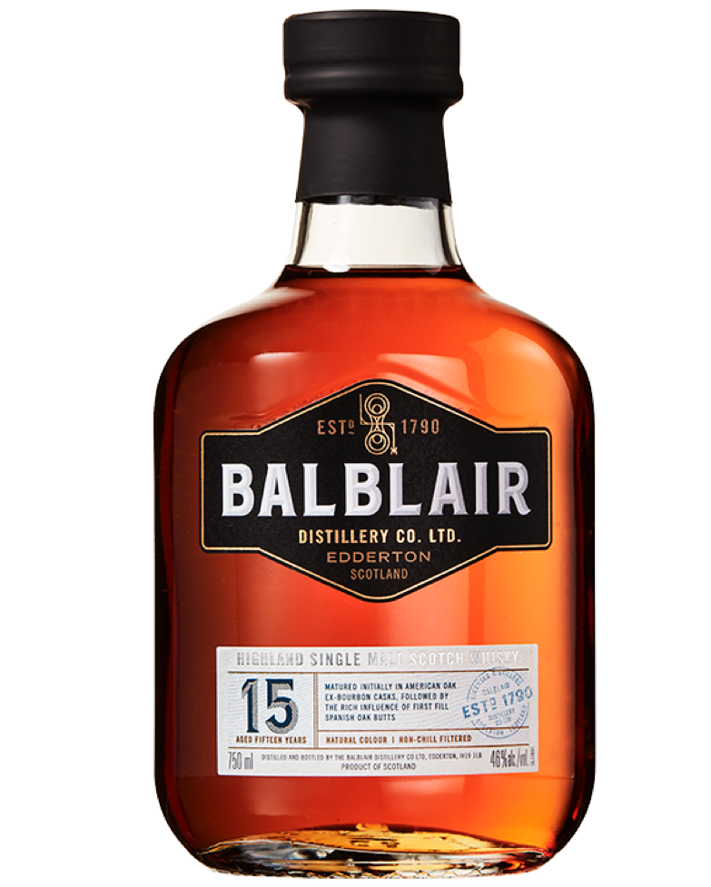 Balblair 15 Year Old - Premium Single Malt Whisky from Balblair - Shop now at Whiskery
