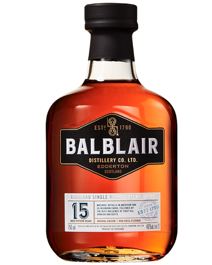 Balblair 15 Year Old - Premium Single Malt Whisky from Balblair - Shop now at Whiskery