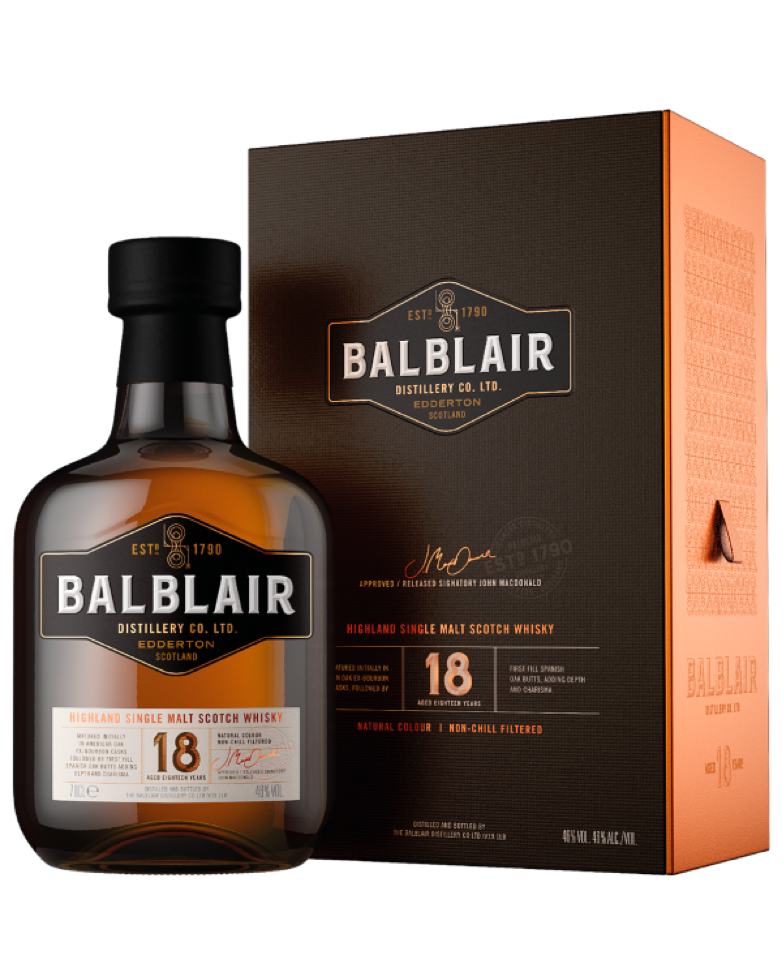 Balblair 18 Year Old - Premium Whisky from Balblair - Shop now at Whiskery