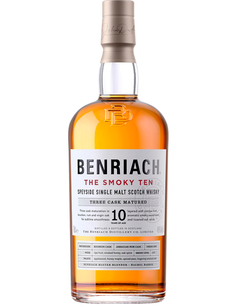 BenRiach The Smoky 10 Year Old - Premium Single Malt from Benriach - Shop now at Whiskery