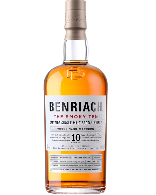 BenRiach The Smoky 10 Year Old - Premium Single Malt from Benriach - Shop now at Whiskery