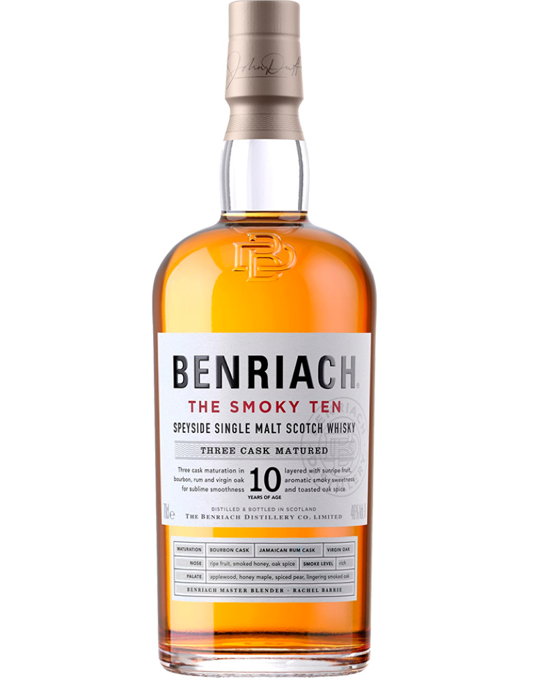 BenRiach The Smoky 10 Year Old - Premium Single Malt Whisky from Benriach - Shop now at Whiskery