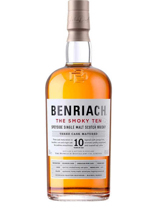 BenRiach The Smoky 10 Year Old - Premium Single Malt Whisky from Benriach - Shop now at Whiskery