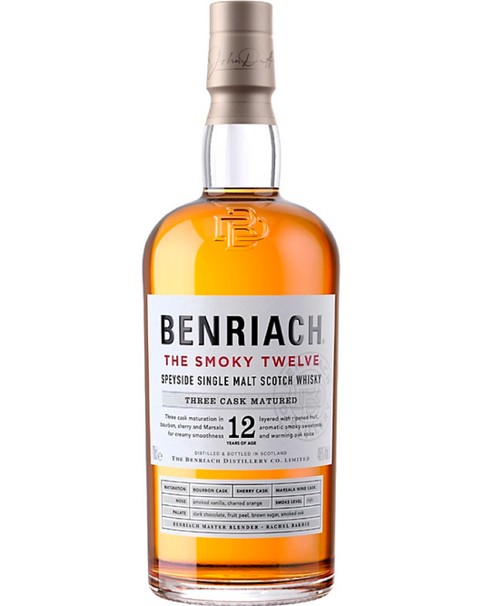 BenRiach The Smoky Twelve, 12 Year Old - Premium Single Malt Whisky from Benriach - Shop now at Whiskery
