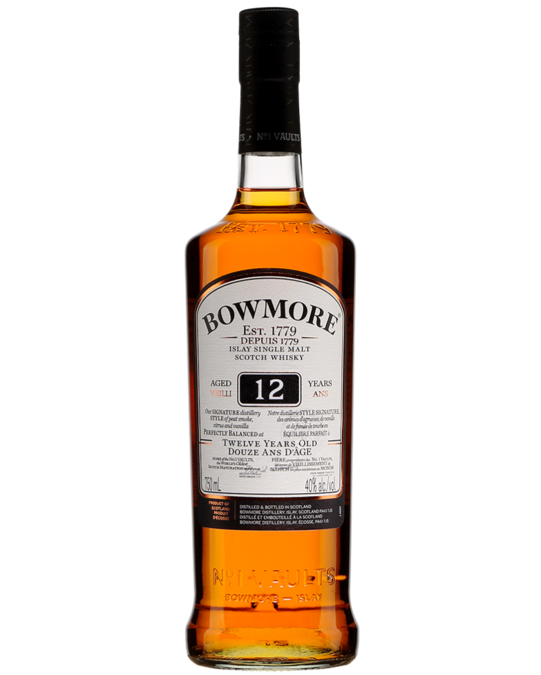 Bowmore 12 Year Old - Premium Single Malt from Bowmore - Shop now at Whiskery