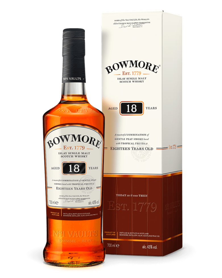 Bowmore 18 Year Old - Premium Whisky from Bowmore - Shop now at Whiskery