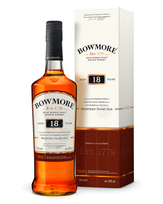 Bowmore 18 Year Old - Premium Single Malt from Bowmore - Shop now at Whiskery