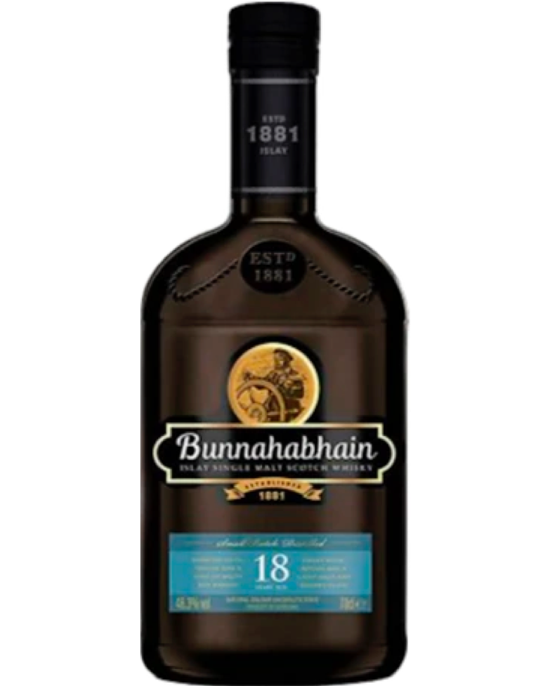 Bunnahabhain 18 Year Old - Premium Single Malt from Bunnahabhain - Shop now at Whiskery