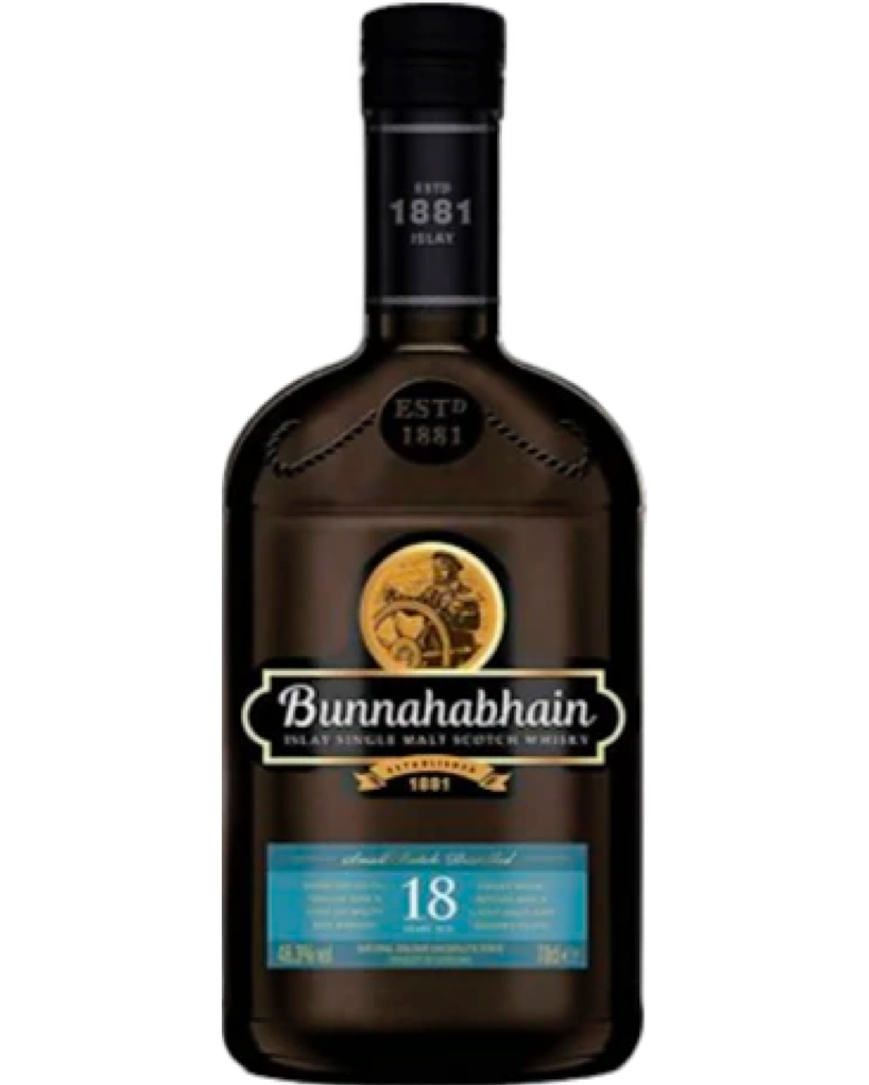 Bunnahabhain 18 Year Old - Premium Single Malt Whisky from Bunnahabhain - Shop now at Whiskery