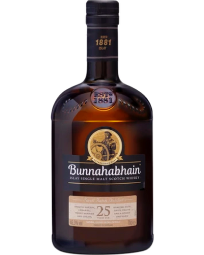 Bunnahabhain 25 Year Old - Premium Single Malt Whisky from Bunnahabhain - Shop now at Whiskery