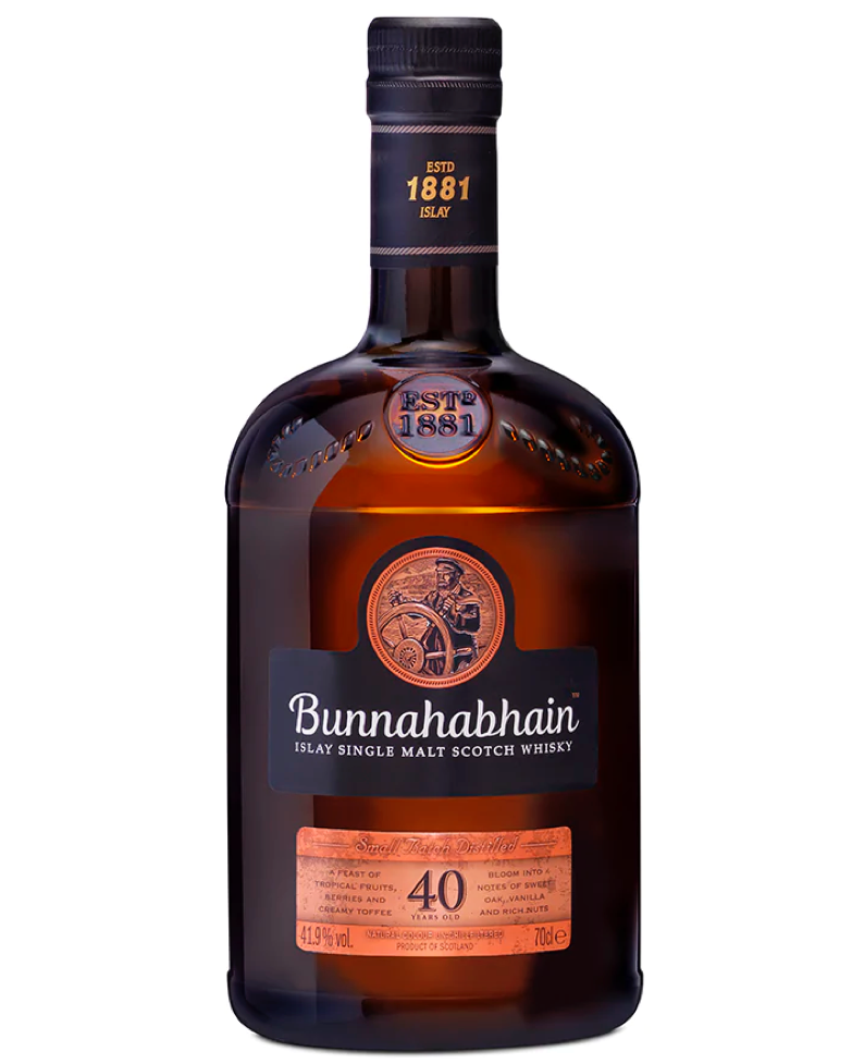 Bunnahabhain 40 Year Old - Premium Single Malt from Bunnahabhain - Shop now at Whiskery