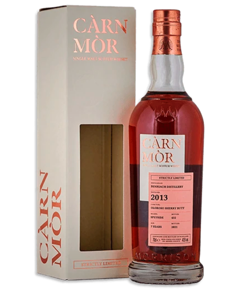 Carn Mor Strictly Limited Benriach 2013, 7 Year Old - Premium Whisky from Carn Mor - Shop now at Whiskery