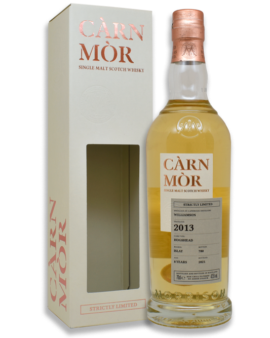 Carn Mor Stricly Limited Williamson (Laphroaig) 2013, 8 Year Old - Premium Whisky from Carn Mor - Shop now at Whiskery