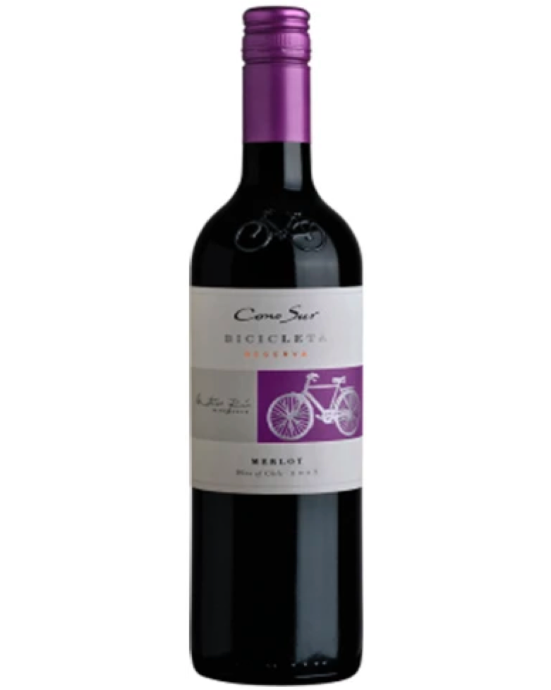 Cono Sur Bicicleta Merlot - Premium Red Wine from Cono Sur - Shop now at Whiskery
