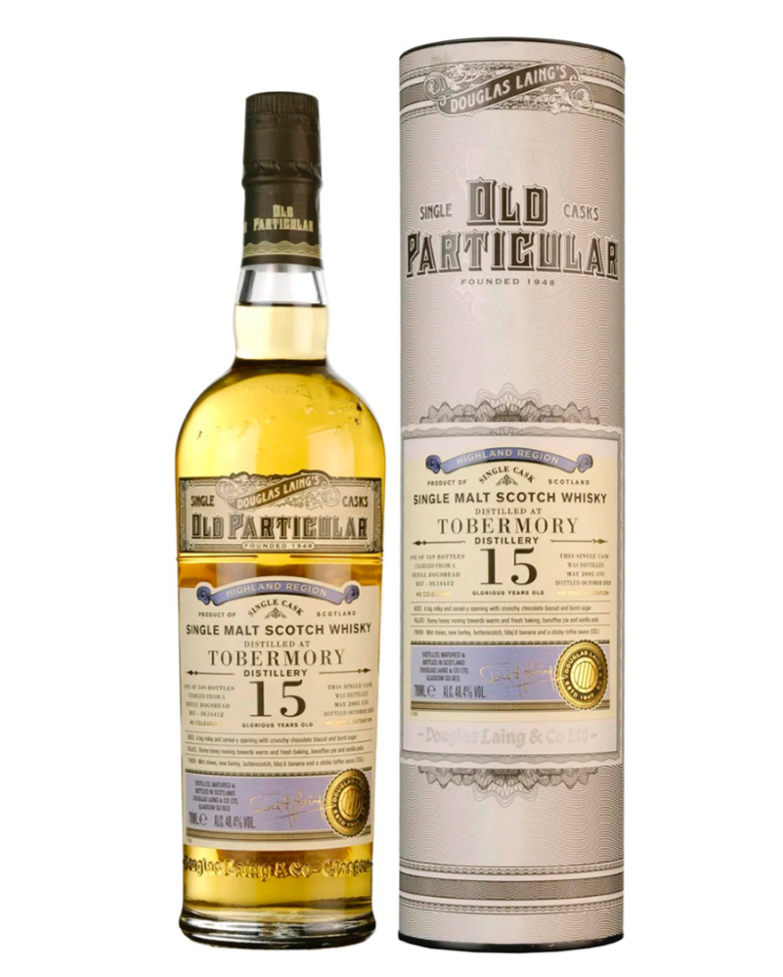 DL Old Particular Tobermory 2005 15 Year Old, #14412 - Premium Independent Bottle from Douglas Laing - Shop now at Whiskery