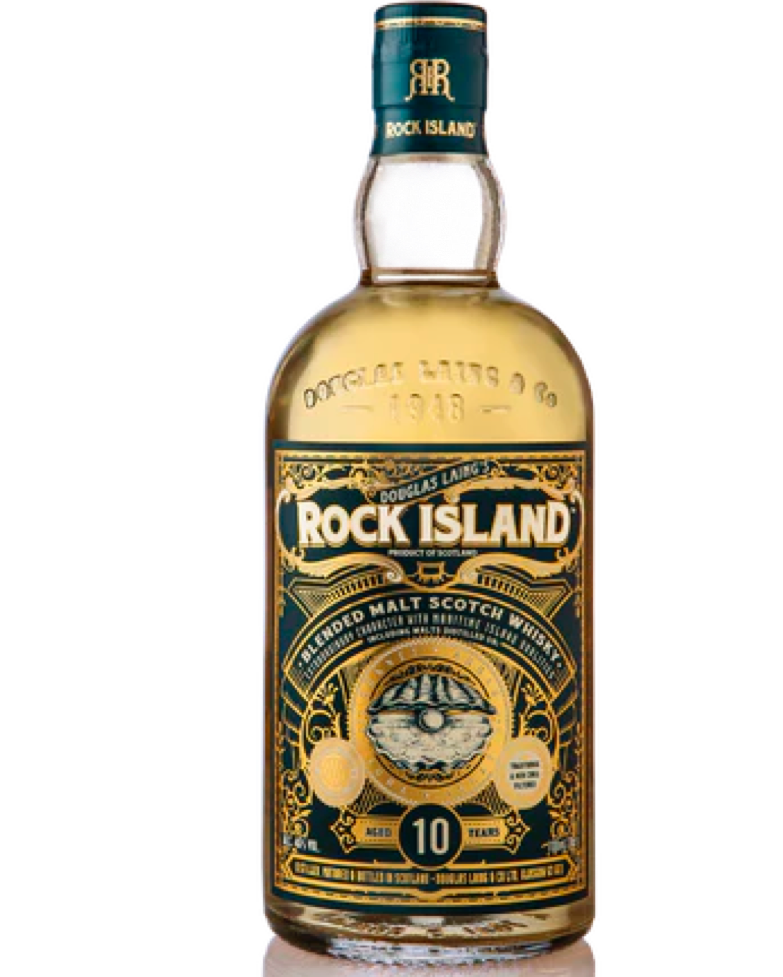Douglas Laing Rock Island 10 Year Old Blended Malt - Premium Whisky from Douglas Laing - Shop now at Whiskery
