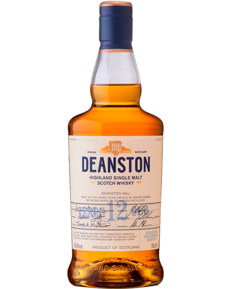 Deanston 12 Year Old - Premium Single Malt Whisky from Deanston - Shop now at Whiskery