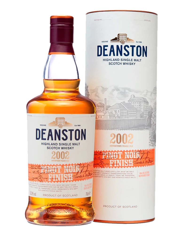 Deanston 17 Year Old 2002 Pinot Noir Cask Finish - Premium Single Malt Whisky from Deanston - Shop now at Whiskery