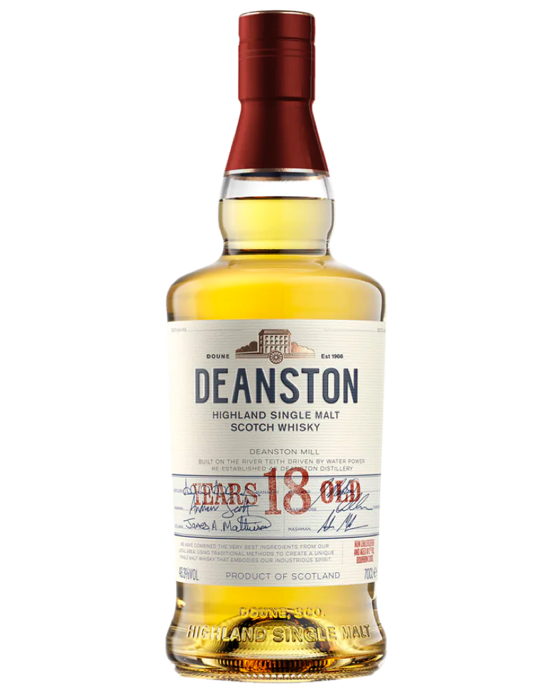 Deanston 18 Year Old Bourbon Matured - Premium Single Malt from Deanston - Shop now at Whiskery