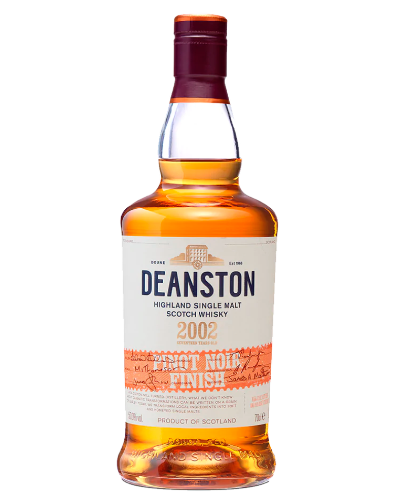 Deanston 17 Year Old 2002 Pinot Noir Cask Finish - Premium Single Malt from Deanston - Shop now at Whiskery