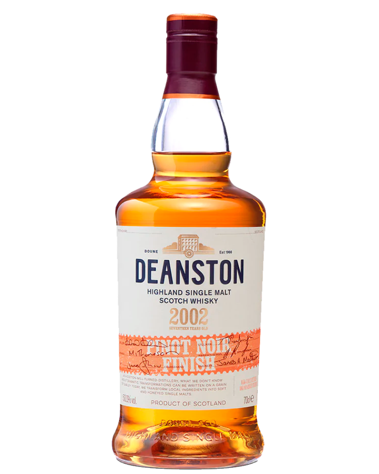 Deanston 17 Year Old 2002 Pinot Noir Cask Finish - Premium Single Malt Whisky from Deanston - Shop now at Whiskery