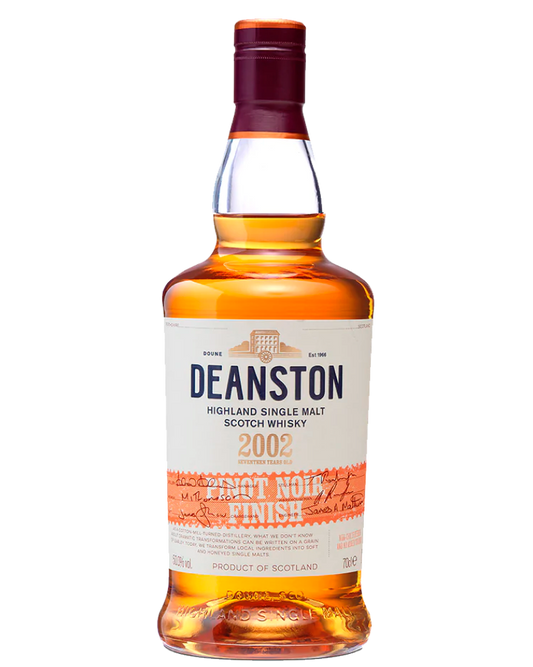 Deanston 17 Year Old 2002 Pinot Noir Cask Finish - Premium Single Malt Whisky from Deanston - Shop now at Whiskery