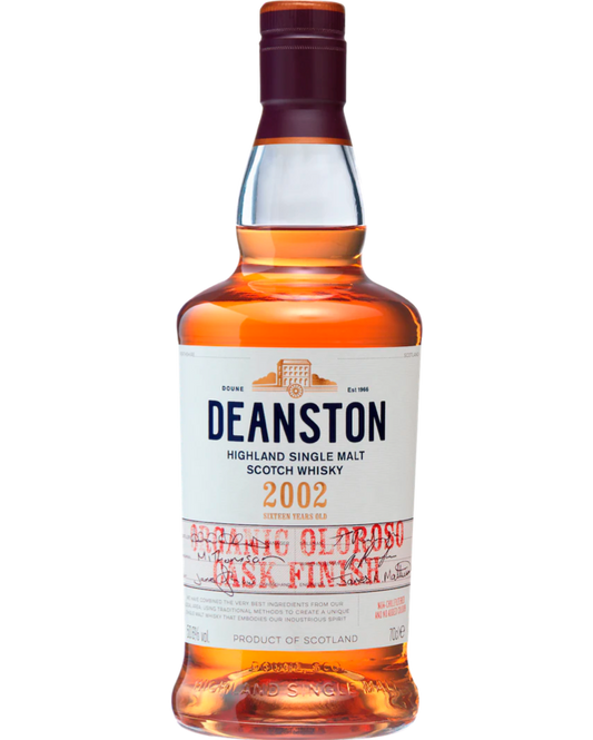 Deanston 16 Year Old 2002 Organic Oloroso - Premium Whisky from Deanston - Shop now at Whiskery