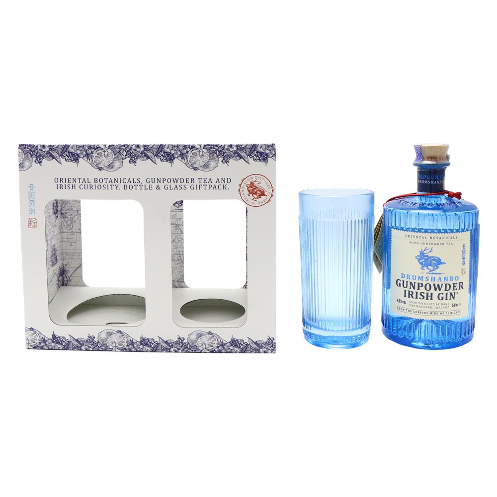 Drumshanbo Gunpowder Irish Gin 50cl Giftpack - Premium Giftpack from Drumshanbo - Shop now at Whiskery