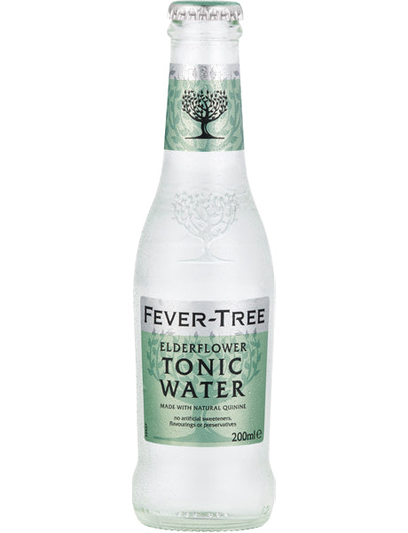 Fever Tree Elderflower Tonic 24x200ml - Premium Premium Mixer from Fever-Tree - Shop now at Whiskery
