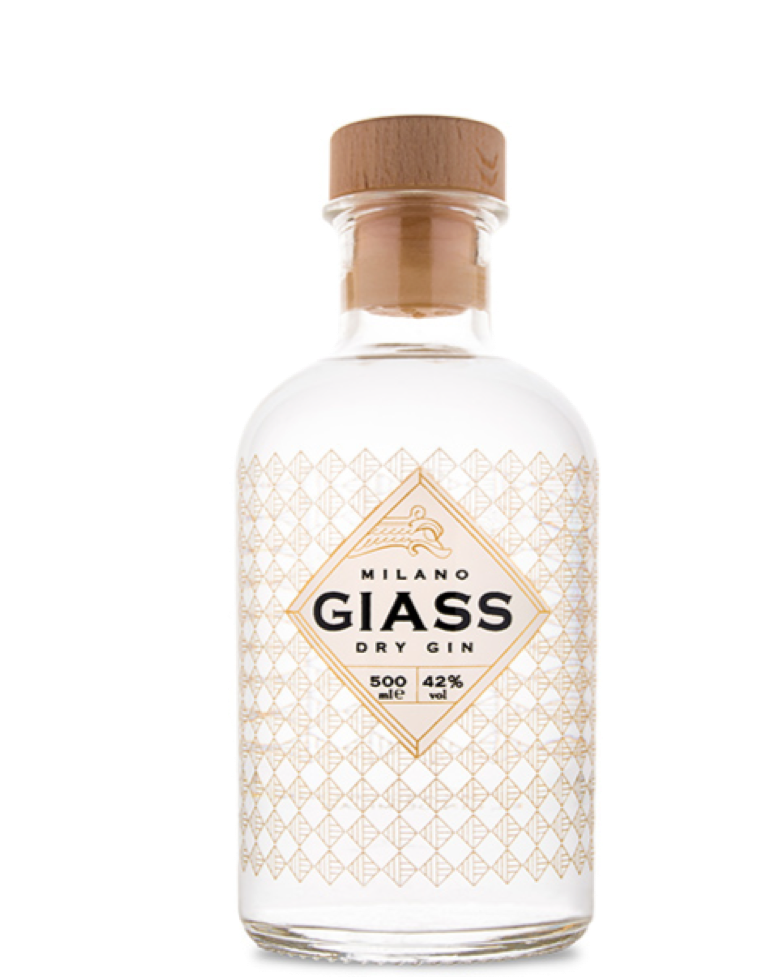 Giass Milano Dry Gin 500ml