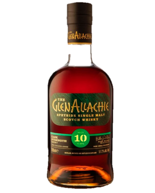 GlenAllachie 10 Year Old Cask Strength (Batch 8) - Premium Single Malt Whisky from GlenAllachie - Shop now at Whiskery