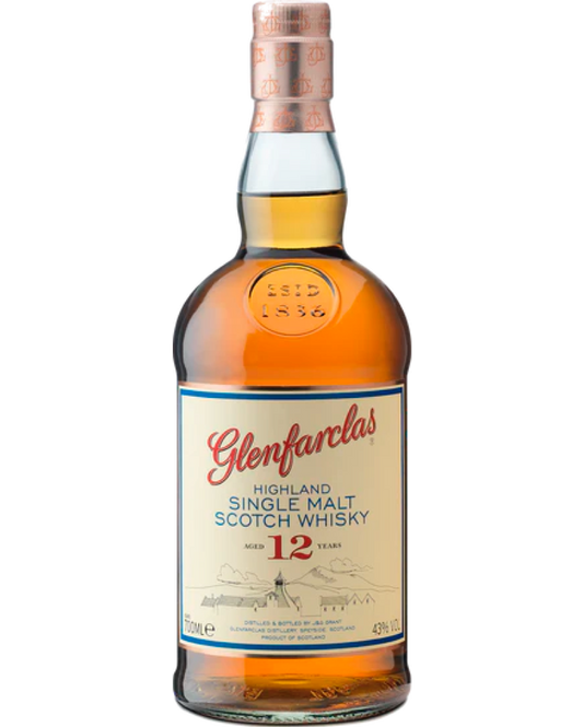 Glenfarclas 12 Year Old - Premium Whisky from Glenfarclas - Shop now at Whiskery
