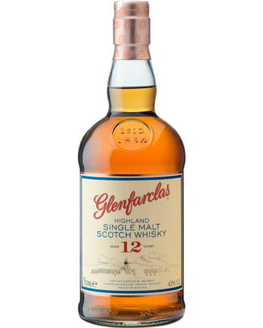 Glenfarclas 12 Year Old - Premium Single Malt from Glenfarclas - Shop now at Whiskery